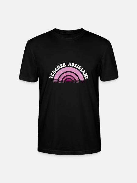 Substitute Teacher Teacher Assistant School - Stanley/Stella CRAFTER Unisex Organic T-Shirt - black