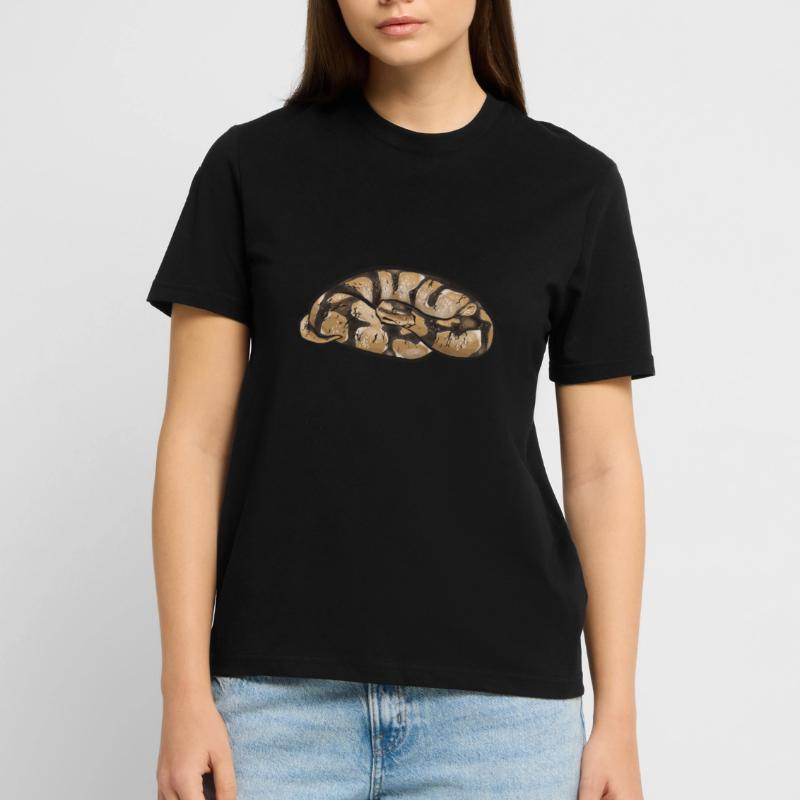 Ball Python Schlange Königspython Stanley/Stella Unisex Bio-T-Shirt CRAFTER