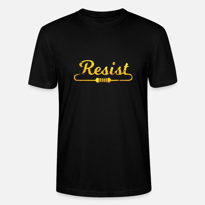 Widerstand - Stanley/Stella Unisex Bio-T-Shirt CRAFTER - Schwarz