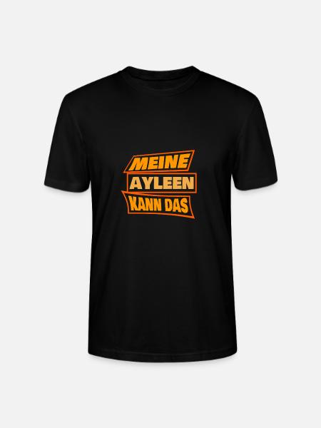 Geschenk für Ayleen - Stanley/Stella Unisex Bio-T-Shirt CRAFTER - Schwarz