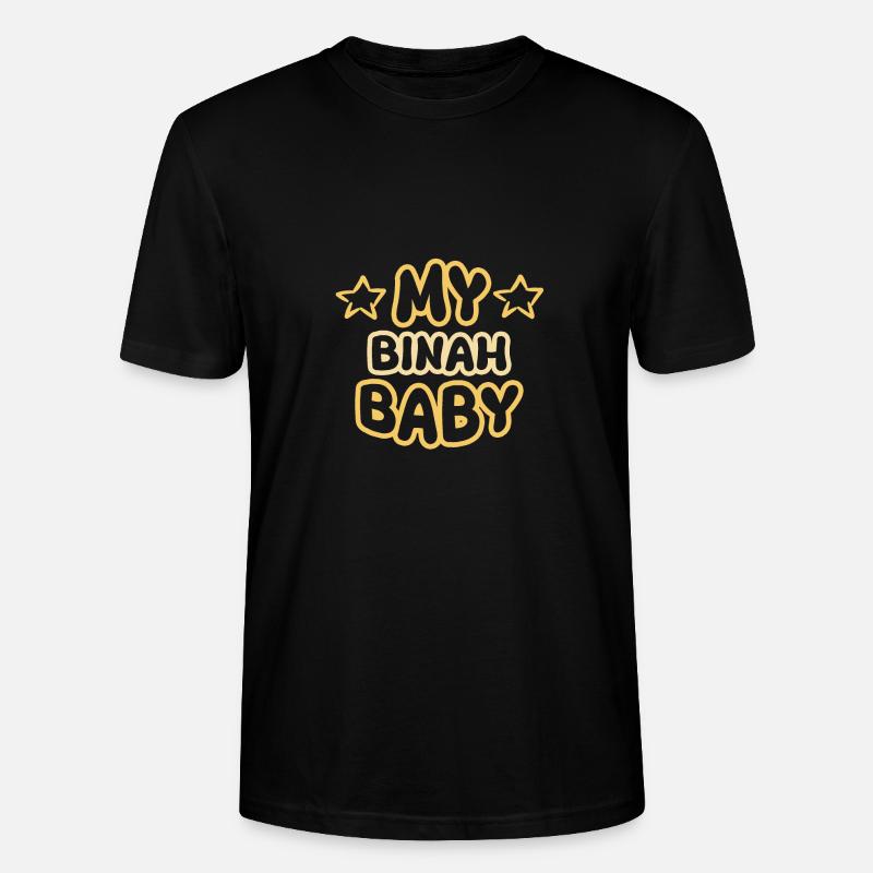 Cadeau pour Binah - T-shirt bio CRAFTER Stanley Stella Unisexe - noir
