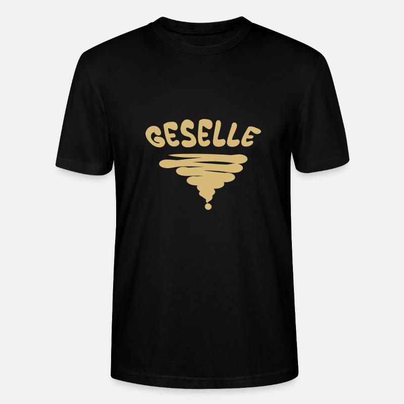Compagnon - T-shirt bio CRAFTER Stanley Stella Unisexe - noir