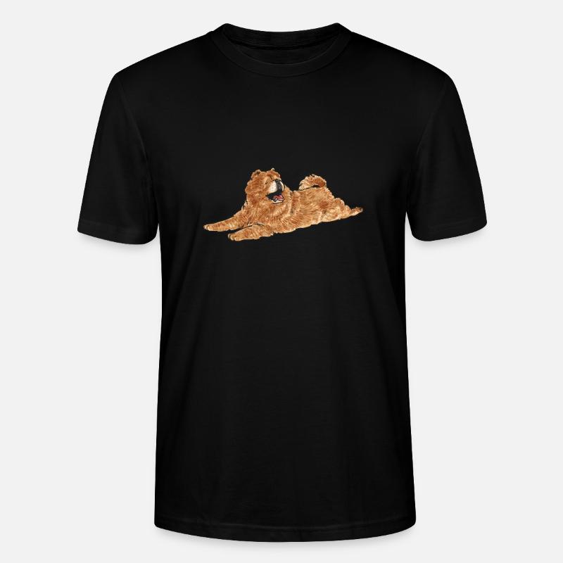 Chow Chow Chien - T-shirt bio CRAFTER Stanley Stella Unisexe - noir