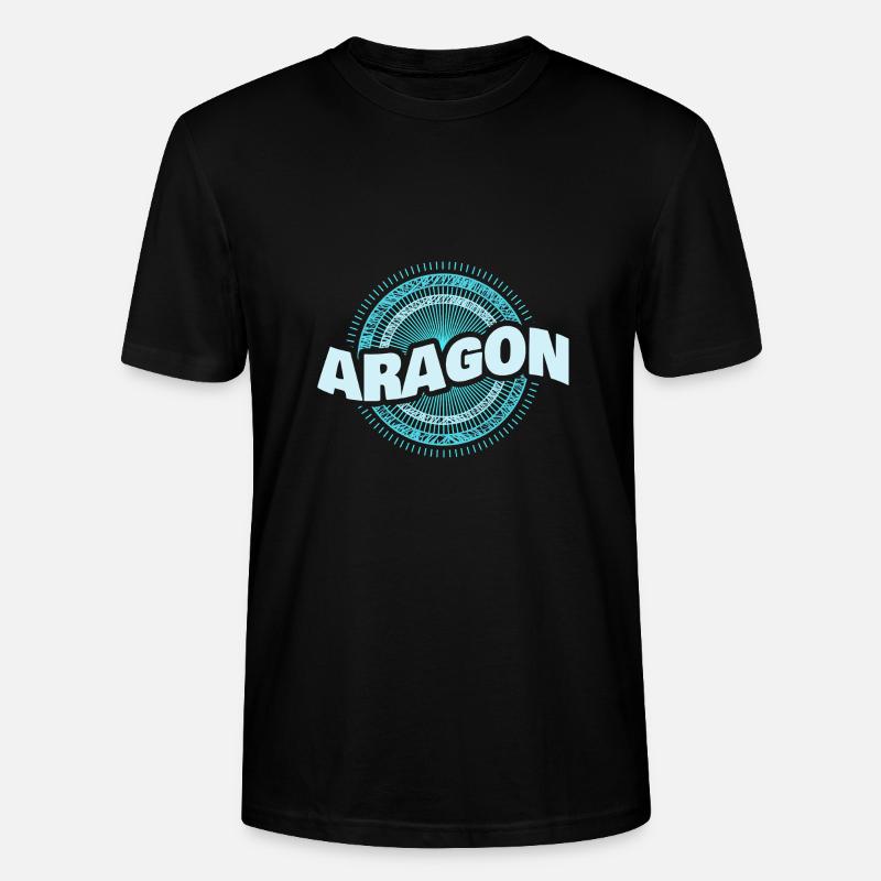 Aragon als Geschenkidee - Stanley/Stella Unisex Bio-T-Shirt CRAFTER - Schwarz