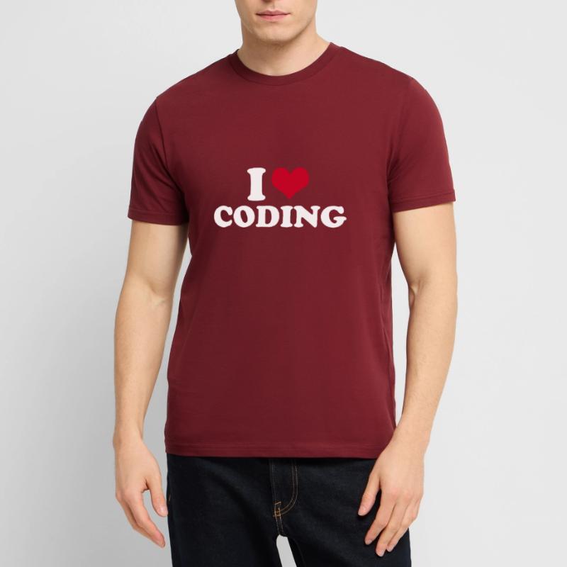 J’adore coder T-shirt bio CRAFTER Stanley Stella Unisexe