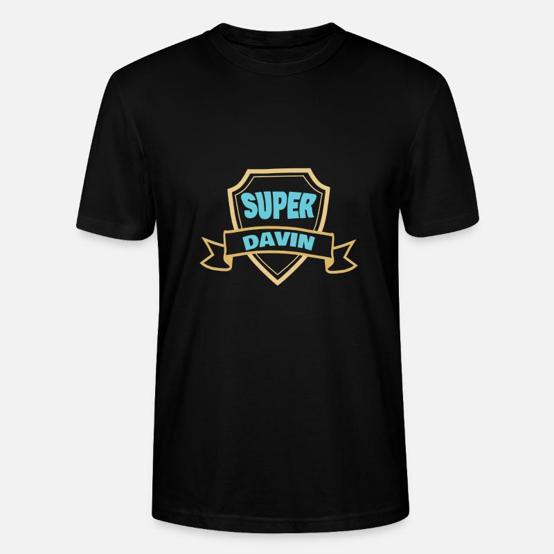 Cadeau pour Davin - T-shirt bio CRAFTER Stanley Stella Unisexe - noir