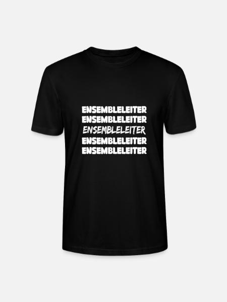 Job Ensemble Leader - Stanley/Stella CRAFTER Unisex Organic T-Shirt - black