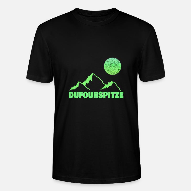 Dufourspitze comme escalade - T-shirt bio CRAFTER Stanley Stella Unisexe - noir