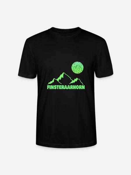 Finsteraarhorn comme grimpeur - T-shirt bio CRAFTER Stanley Stella Unisexe - noir