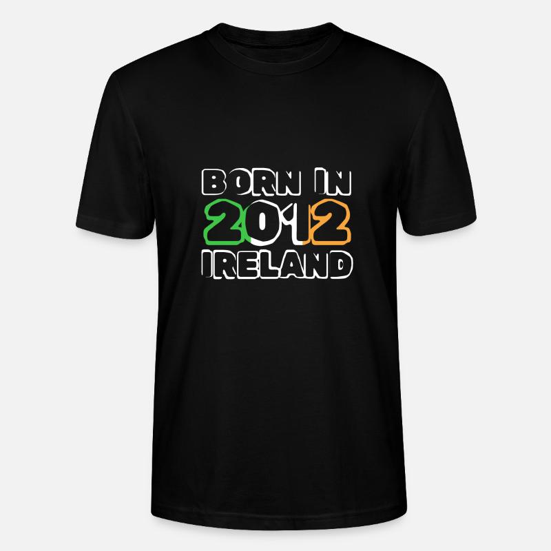 Ireland 2012 - Stanley/Stella Unisex Bio-T-Shirt CRAFTER - Schwarz