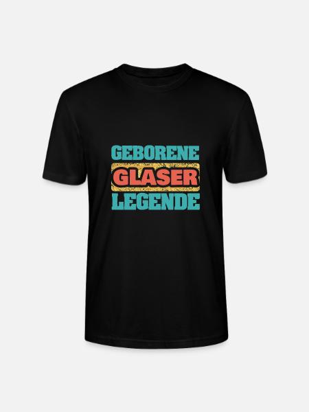Gift for glaziers - Stanley/Stella CRAFTER Unisex Organic T-Shirt - black