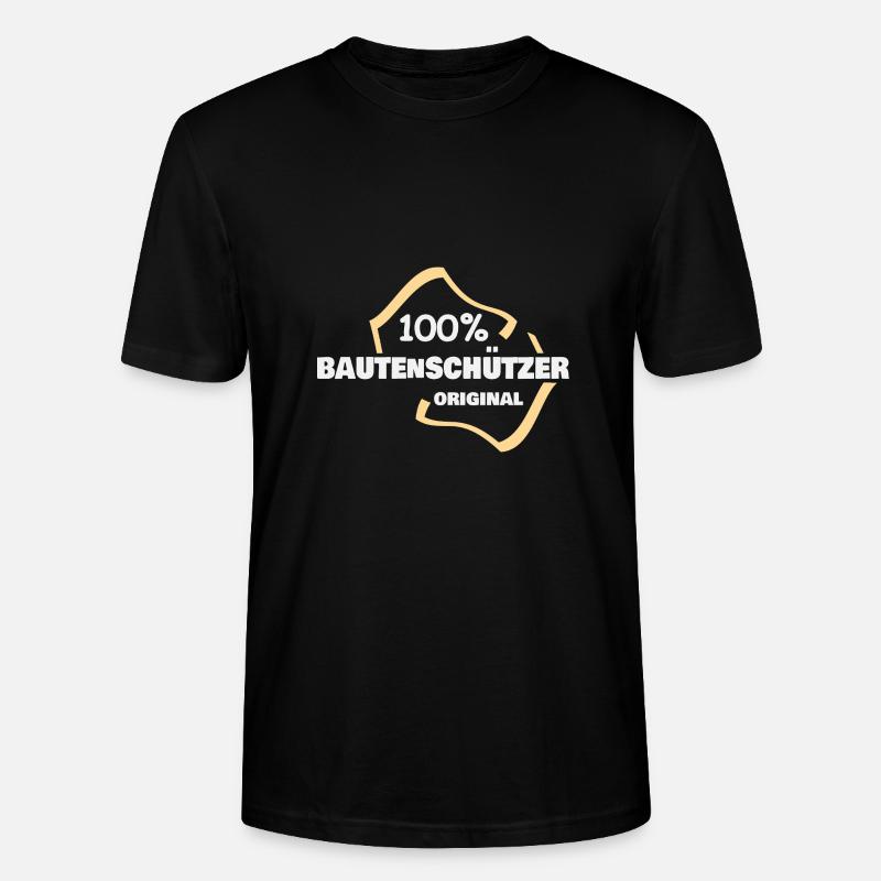 Bautenschützer - Stanley/Stella Unisex Bio-T-Shirt CRAFTER - Schwarz