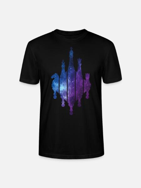 CHESS GAME CHESS - Stanley/Stella CRAFTER Unisex Organic T-Shirt - black