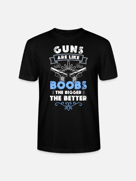 Waffe Munition Waffenbesitzer Freiheit - Stanley/Stella Unisex Bio-T-Shirt CRAFTER - Schwarz