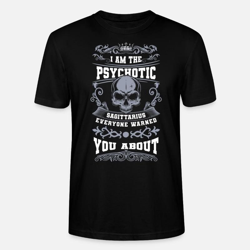 Constellation du Sagittaire de novembre - T-shirt bio CRAFTER Stanley Stella Unisexe - noir