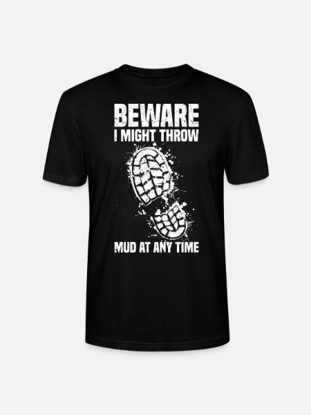Mud Run Teamshirt - Stanley/Stella Unisex Bio-T-Shirt CRAFTER - Schwarz