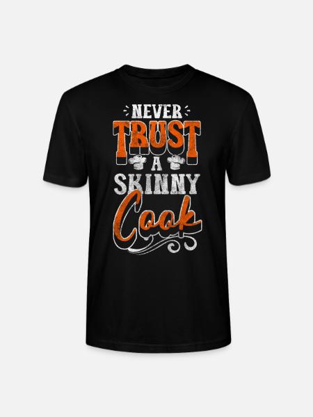 Cuillère en bois Kitchen Chef - T-shirt bio CRAFTER Stanley Stella Unisexe - noir