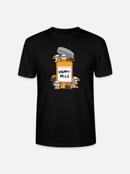 Shih Tzu - Stanley/Stella Unisex Bio-T-Shirt CRAFTER - Schwarz