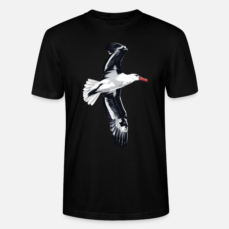 Möwe - Stanley/Stella Unisex Bio-T-Shirt CRAFTER - Schwarz