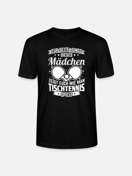 tischtennis ZUR SEITE jungs - Stanley/Stella Unisex Bio-T-Shirt CRAFTER - Schwarz