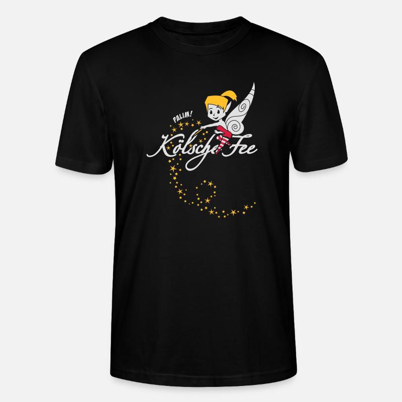 Kölsche Fee - Stanley/Stella Unisex Bio-T-Shirt CRAFTER - Schwarz
