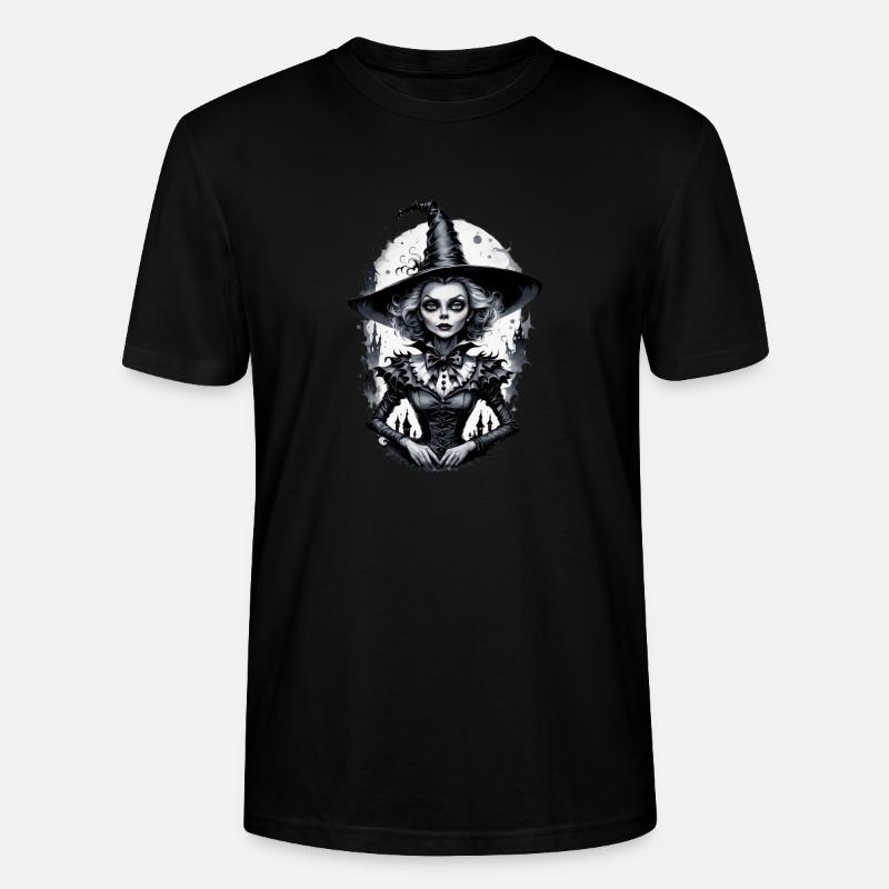 sorcière classique 11 - T-shirt bio CRAFTER Stanley Stella Unisexe - noir