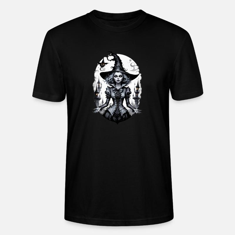 sorcière classique 16 - T-shirt bio CRAFTER Stanley Stella Unisexe - noir