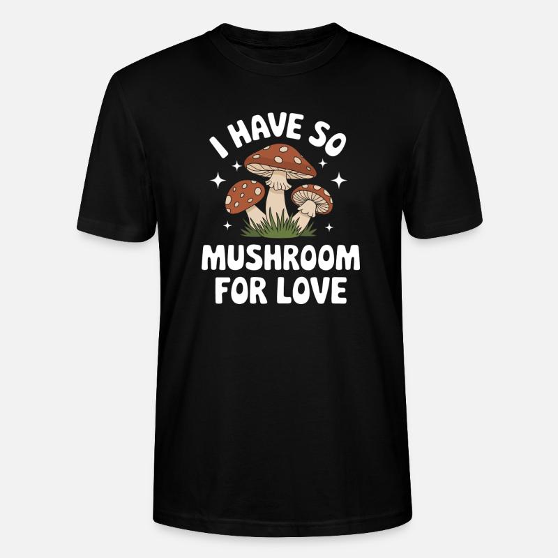 Champignons Champignons Champignon Champignon - T-shirt bio CRAFTER Stanley Stella Unisexe - noir