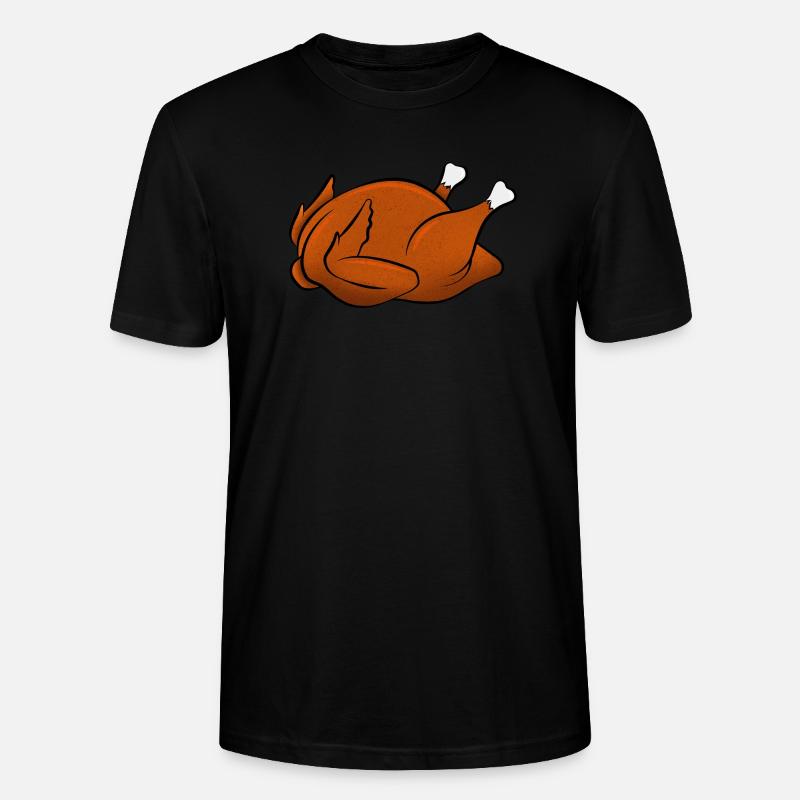 Grillhähnchen - Stanley/Stella Unisex Bio-T-Shirt CRAFTER - Schwarz