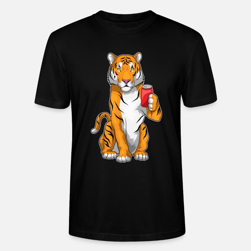 Limonade Tiger - T-shirt bio CRAFTER Stanley Stella Unisexe - noir
