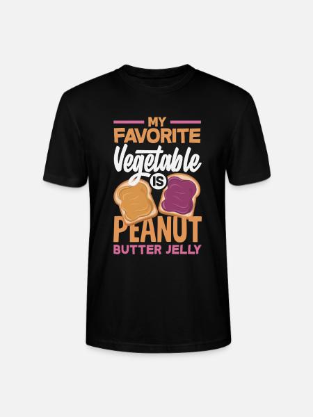 Peanut Butter & Jam Partner Look Design - Stanley/Stella CRAFTER Unisex Organic T-Shirt - black