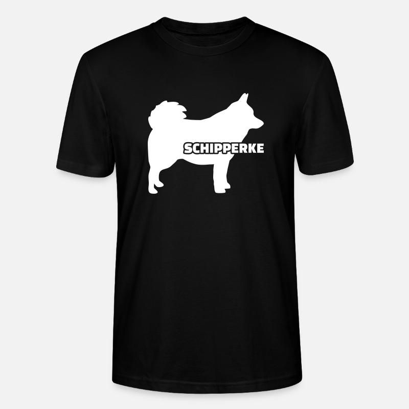 Schipperke - Stanley/Stella Unisex Bio-T-Shirt CRAFTER - Schwarz