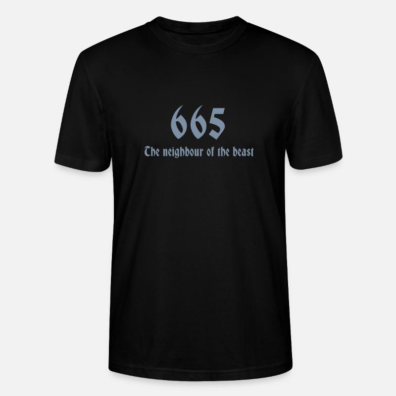 665 - Stanley/Stella Unisex Bio-T-Shirt CRAFTER - Schwarz
