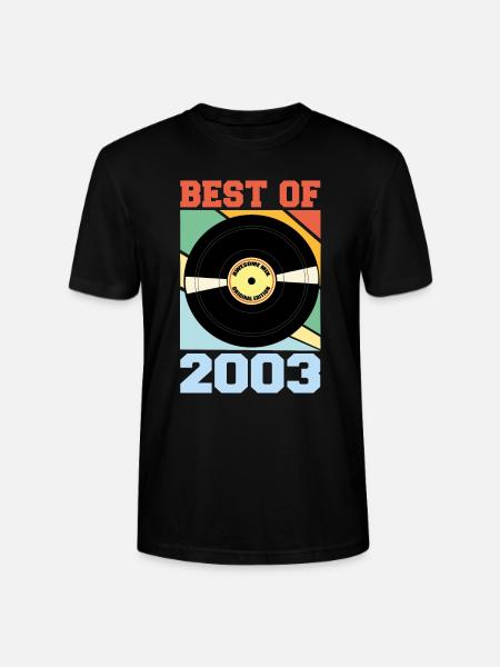 Best of 2002 - Stanley/Stella CRAFTER Unisex Organic T-Shirt - black