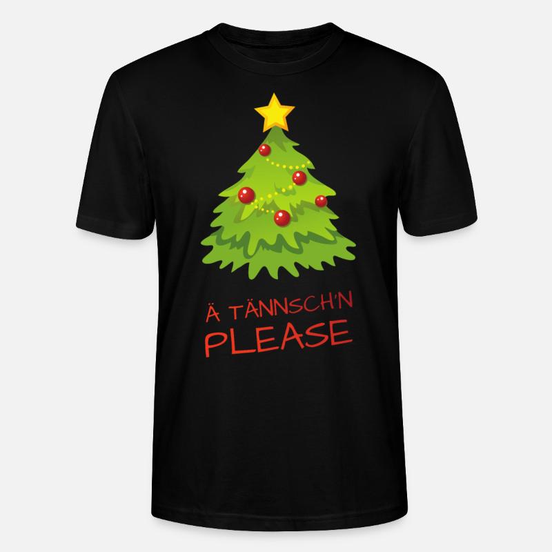 Ä Tännsch'n Please - Stanley/Stella Unisex Bio-T-Shirt CRAFTER - Schwarz