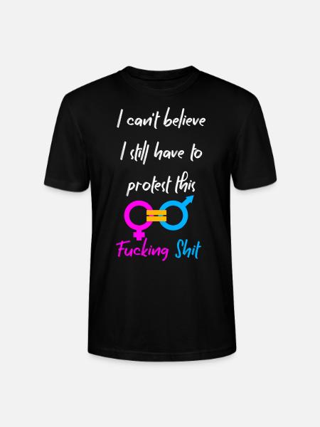 Equality - Stanley/Stella CRAFTER Unisex Organic T-Shirt - black