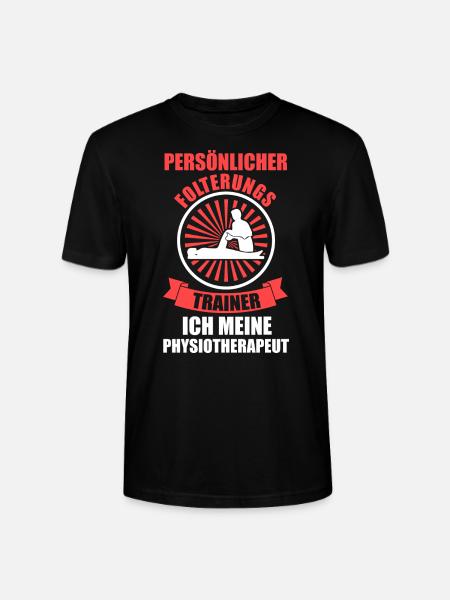 Physiotherapeut Beruf Physio Geschenk - Stanley/Stella Unisex Bio-T-Shirt CRAFTER - Schwarz