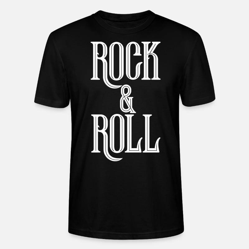 Rock & Roll, Farbwechsel - Stanley/Stella Unisex Bio-T-Shirt CRAFTER - Schwarz