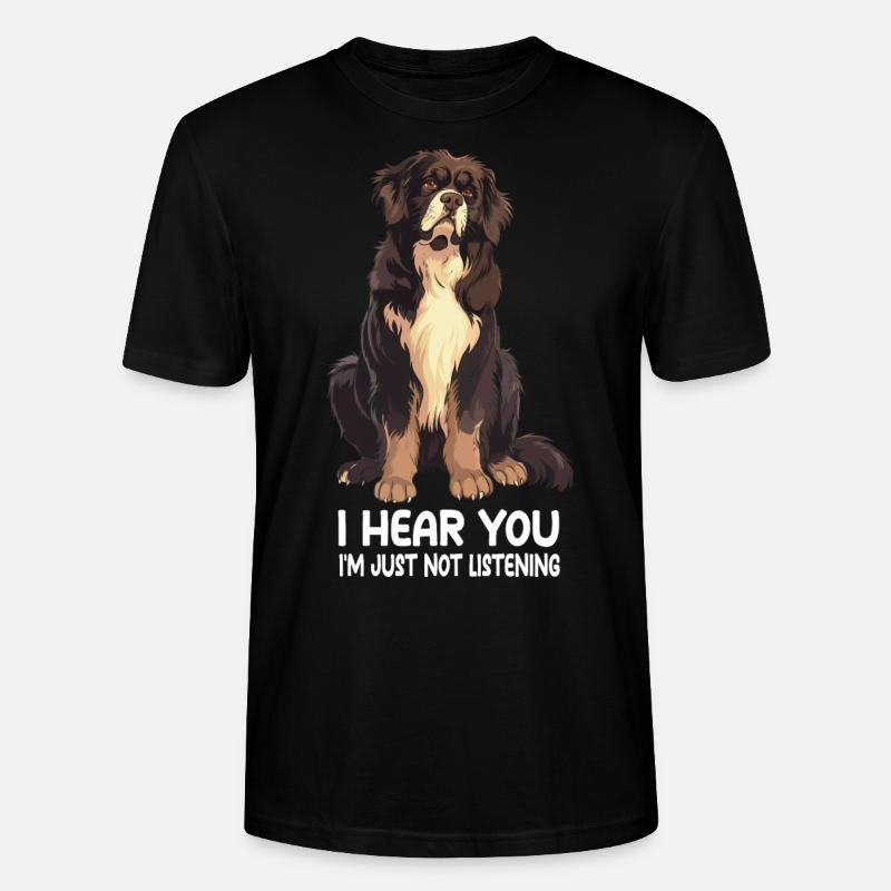 Newfoundland - Stanley/Stella Unisex Bio-T-Shirt CRAFTER - Schwarz