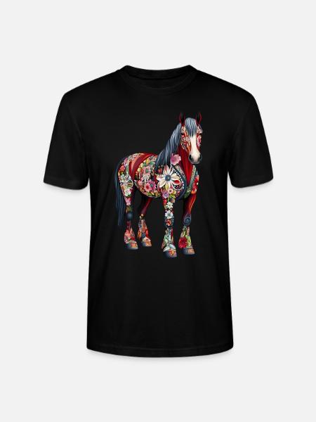 Clydesdale - Stanley/Stella Unisex Bio-T-Shirt CRAFTER - Schwarz