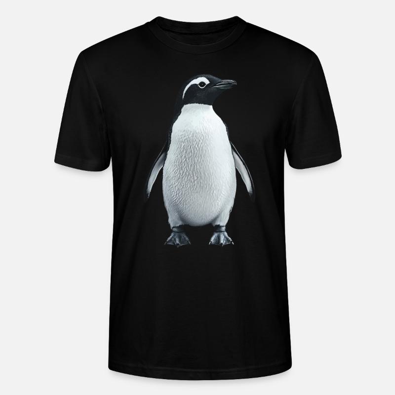 Pinguin - Stanley/Stella Unisex Bio-T-Shirt CRAFTER - Schwarz