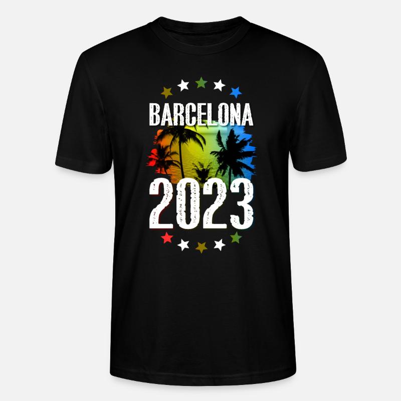 Barcelone 2023 - T-shirt bio CRAFTER Stanley Stella Unisexe - noir