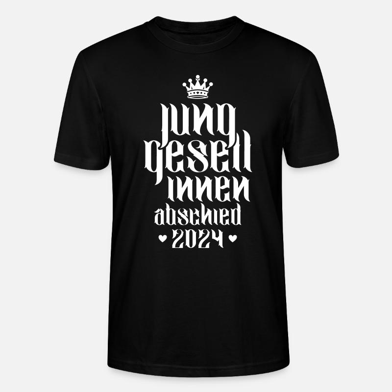 Jga 2024 Junggesellinnenabschied - Stanley/Stella Unisex Bio-T-Shirt CRAFTER - Schwarz