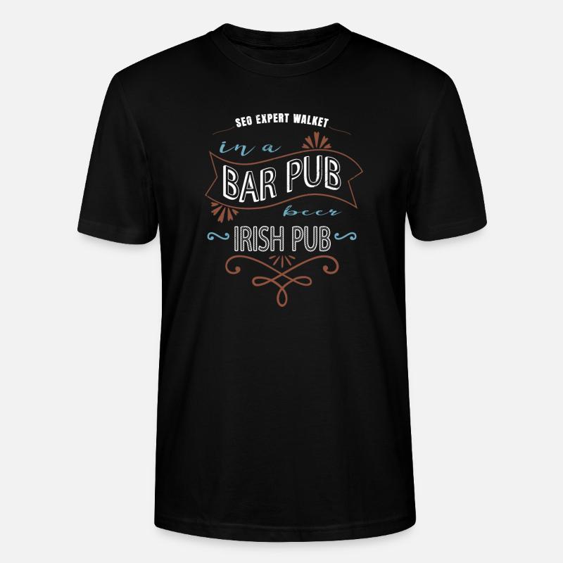 jokes computers computer science - Stanley/Stella Unisex Bio-T-Shirt CRAFTER - Schwarz