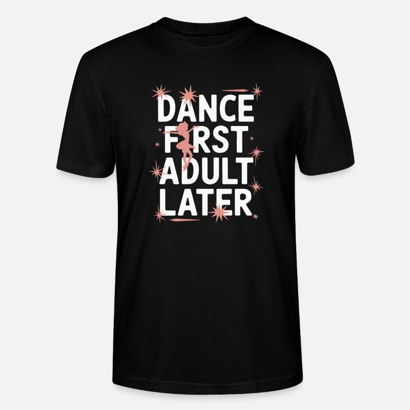 Dancing Dancers Dancing - Stanley/Stella CRAFTER Unisex Organic T-Shirt - black