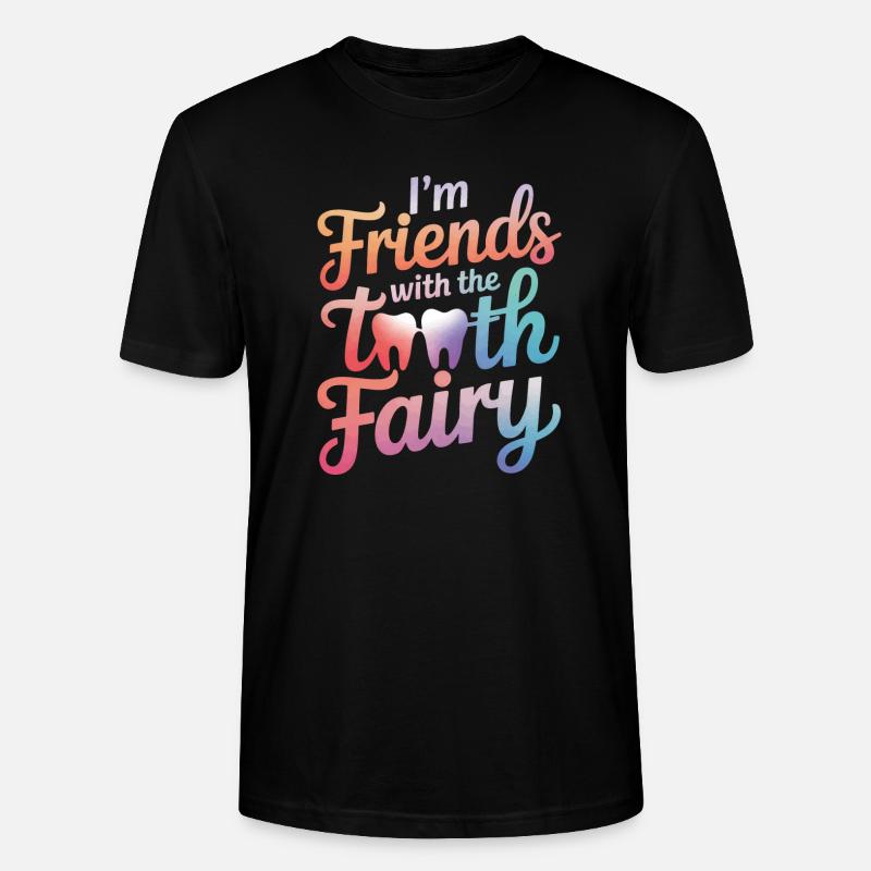 Dentiste Assistant dentaire Dents - T-shirt bio CRAFTER Stanley Stella Unisexe - noir