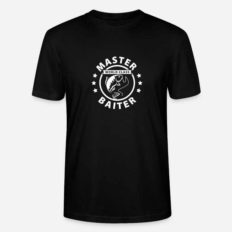 Master Baiter - Stanley/Stella Unisex Bio-T-Shirt CRAFTER - Schwarz