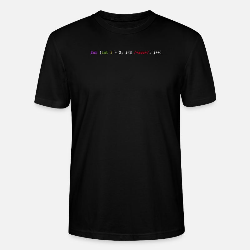 Programmierer, Software, Informatik, Developer - Stanley/Stella Unisex Bio-T-Shirt CRAFTER - Schwarz