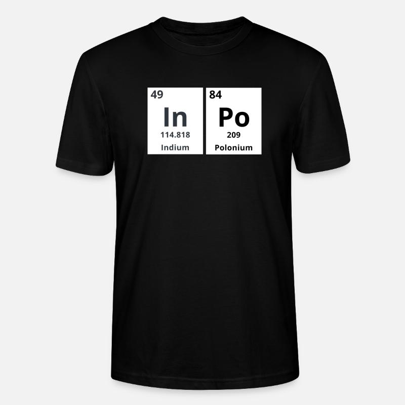 In Po - Stanley/Stella Unisex Bio-T-Shirt CRAFTER - Schwarz