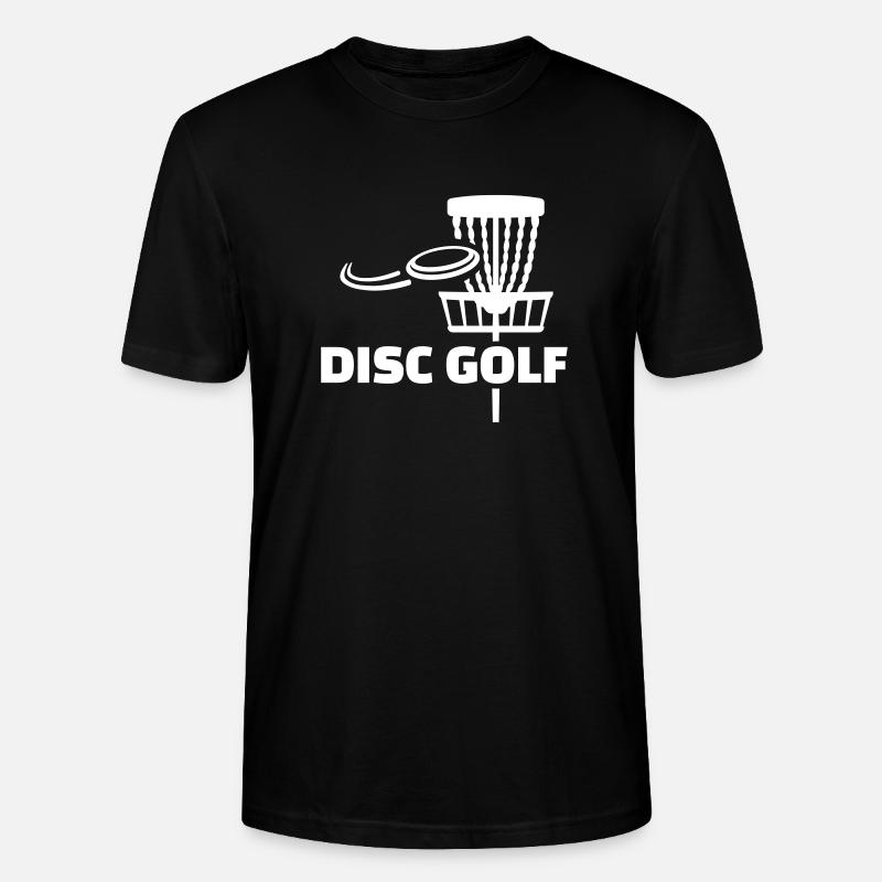 Disc golf - Stanley/Stella Unisex Bio-T-Shirt CRAFTER - Schwarz